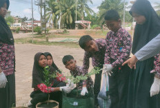 SKK Migas PetroChina-UIN Jambi Tingkatkan Pengetahuan Pertanian Lewat Kebun Literasi Bersama Siswa SD 