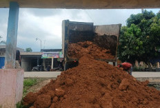 PT Bumi Eka Permai Bantu Penimbunan Jalan Menuju SDN Desa Puding Muaro Jambi
