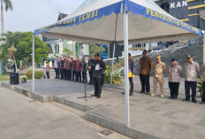 Targetkan 250 Ribu Bangunan di Kota Jambi Berizin, Wako Maulana Pimpin Apel Gabungan Pendataan PBG