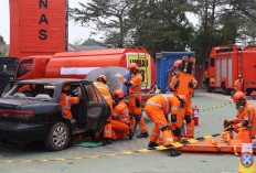 Basarnas Jambi Gandeng Brimob Gelar Workshop Evakuasi Terjebak dan Limbah B3