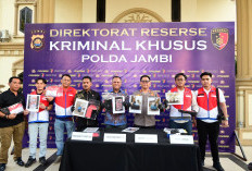 Polda Jambi Ungkap Dugaan Tindak Pidana Migas, Pelangsiran Solar Subsidi di SPBU Lubuk Landai