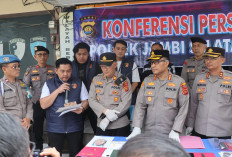 Kecanduan Narkoba dan Judi Online, Pria di Jambi Bobol Rumah dan Gasak Harta Korban Rp150 juta.