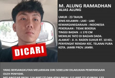 Ini Identitas Tersangka Sabu 58 Kg yang Kabur dari Lantai Dua Polda Jambi