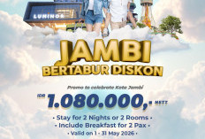 Luminor Hotel Jambi Hadirkan Promo “Jambi Bertabur Diskon” dalam Rangka HUT Kota Jambi ke-80