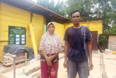 Senyum Bahagia Warga Desa Petajen, Terima Bantuan Bedah Rumah Program TMMD ke 127 Kodim 0415/Jambi