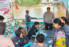 Gelar Pelayanan Bakti Kesehatan Polres Tanjab Barat, 197 Warga Terlayani