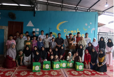 Berbagi Kebahagiaan Dengan Anak Yatim dan Dhuafa, SKK Migas PetroChina Hadir Dirumah Cahaya
