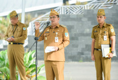 Apel Disiplin Gabungan, Wali Kota Maulana: ASN Jangan Menunggu Perintah