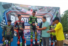 Bupati M. Syukur Buka Balap Motor Bupati Merangin Cup Kejurprov IMI Jambi