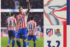 Atletico Madrid Sikat Real Sociedad 3-2, Nico Gonzalez Cetak Dua Gol