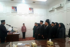 Sekda Sudirman Lantik 13 Pejabat Fungsional Pemprov Jambi, Berikut Nama-Namanya