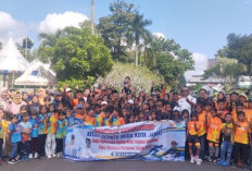 97 Atlet Sepatu Roda Dilepas Wali Kota Jambi Menuju Pariaman Open 2026