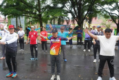 Warga Merangin Padati Car Free Day Perdana, Gerakkan Hidup Sehat dan UMKM
