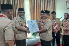 Maulana Raih Penghargaan Tokoh Pramuka, Bukti Komitmen Bangun Generasi Muda Jambi