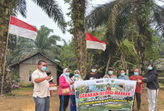 Kabut Asap Ancam Kesehatan Warga, PTPN IV Regional IV Bagikan 1.000 Masker di Tebo