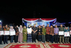 Dinas PPKB Juara Lomba Design Logo HUT ke-76 Merangin