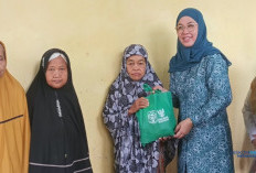 Ny. Lavita Syukur Salurkan Bantuan 689 Paket Sembako untuk Lansia dan Dhuafa di Merangin