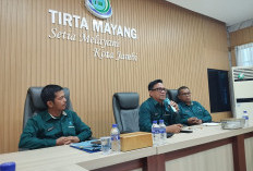 Kekeruhan Batanghari Naik Lima Kali Lipat, 5.350 Pelanggan Tirta Mayang Terdampak