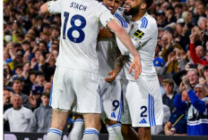 Tekuk Burnley 3-1, Leeds United Jauhi Zona Degradasi