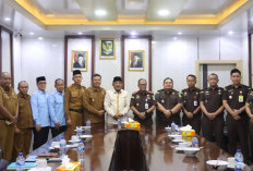 Bupati Tanjab Barat Terima Silaturahmi Kajari, Perkuat Sinergi Penegakan Hukum