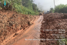 Respon Cepat Longsor di Jalan Nasional Kerinci, BPJN Jambi dan Instansi Terkait Lakukan Pembersihan