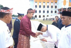 Pemkab Merangin Warnai HUT RI ke-81 dengan Beasiswa, Remisi, dan Doa Bencana NTT