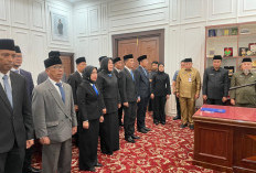 13 Pejabat Eselon III Pemprov Jambi Dilantik, Kepala Samsat dan Wadirum RSUD Digeser