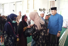 Ketua TP-PKK Merangin Hj. Lavita Syukur Hadiri Maulid Nabi Muhammad SAW 1448 H di Masjid Agung Baitul Makmur