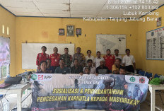 Cegah Karhutla, PT WKS Sosialisasi di Kecamatan Renah Mendaluh
