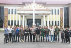Wakili Bupati, Asisten Pemerintahan dan Kesra Hadiri Apel Gelar Pasukan Operasi Keselamatan 2026