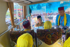 435 JCH Kloter 13 Dilepas Walikota Jambi Maulana 