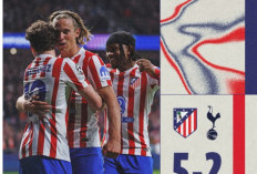 Atletico Madrid Bantai Tottenham 5-2, Alvarez Cetak Dua Gol