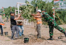 Kawasan RTH PT SAS Jadi Lokasi Gerakan Penanaman 1 Juta Pohon HUT TNI ke-81