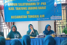 Hj. Fadhilah Sadat Pimpin Forum Silaturahmi TP PKK di Tungkal Ilir, Dorong UMKM dan Potensi Lokal