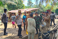 Dua Hari Pascabanjir, Dandim 0420/Sarko Terus Turun Salurkan Bantuan ke Warga