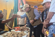 Wako Alfin Tinjau Pasar Tanjung Bajure, Serap Aspirasi Pedagang dan Pengunjung