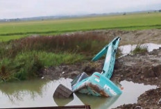 Excavator Proyek Perumda Tirta Khayangan Terbenam Lumpur, Evakuasi Mandek Dua Pekan