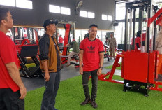 Wakili Bupati, Suherman Resmikan Squid Gym Fitness Center di Pematang Kandis