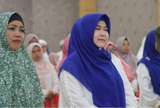 Ketua TP-PKK Tanjab Barat Hj. Fadhilah Sadat Hadiri Peringatan Isra Mi’raj Nabi Muhammad SAW 1447 H