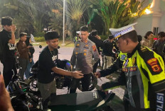 Cegah Balap Liar dan Geng Motor, Polres Muaro Jambi Gelar Razia Malam, Puluhan Motor Ditilang