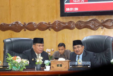 Bupati dan Wabup Tanjab Barat Hadiri Rapat Paripurna Mendengarkan Pidato Kenegaraan Presiden RI