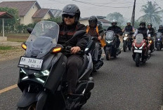 Bupati M. Syukur Pimpin Touring Motor Bersama Kepala OPD Tinjau Gua Tiangko
