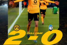  Playoff Babak 16 besar Liga Champions, Borussia Dortmund Hajar Atalanta 2-0 