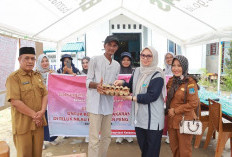 Sambangi Korban Kebakaran Teluk Nilau, Ketua GOW Tanjab Barat Sampaikan Empati dan Salurkan Bantuan Pemulihan