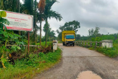 Jembatan Blok C1 SKK Migas PetroChina di Desa Pandan Makmur, Jadi Simbol Kemajuan Desa di Tanjabtim
