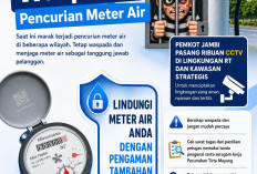 Waspada Pencurian Meter Air, Tirta Mayang Minta Pelanggan Tambah Pengamanan