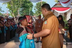 Bupati Merangin M. Syukur Lepas 42 Anggota Kontingen Jamnas XII 2026 ke Cibubur