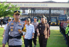 Pastikan Keamanan Idul Fitri, Wabup A. Khafidh Hadiri Apel Gelar Pasukan Operasi Ketupat 2026