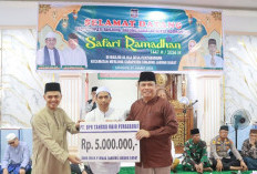 Pemkab Tanjab Barat Gelar Safari Ramadan di Masjid Al-ULA Desa Penyabungan Kecamatan Merlung