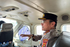 Kapolda Jambi Bersama Satgas Karhutla Pantau Langsung Kebakaran Lahan Gambut